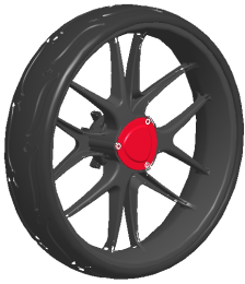 Rear Wheel for EZ series carts